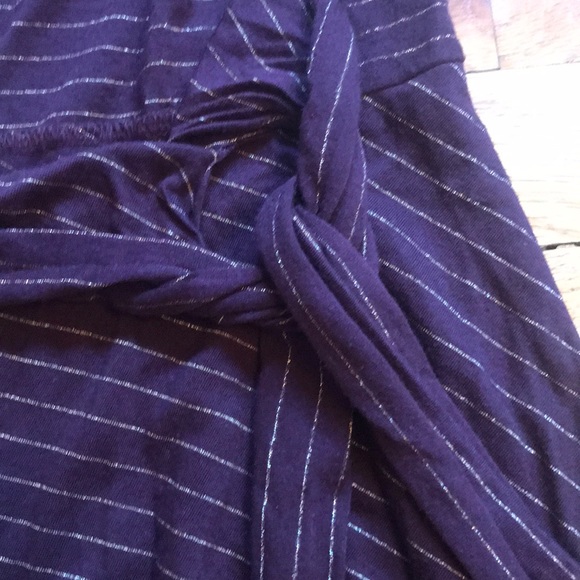 Culottes from Xhilaration. Purple and gold. - Picture 4 of 5